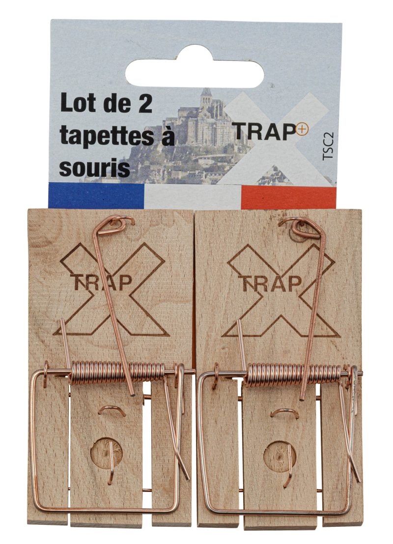 Tapette à souris en bois