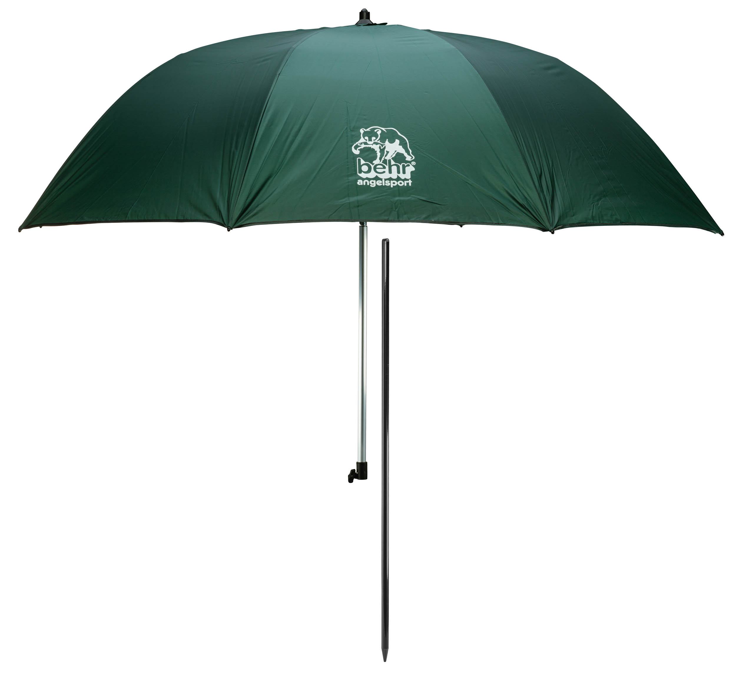 Parapluie orientable vert Ø2