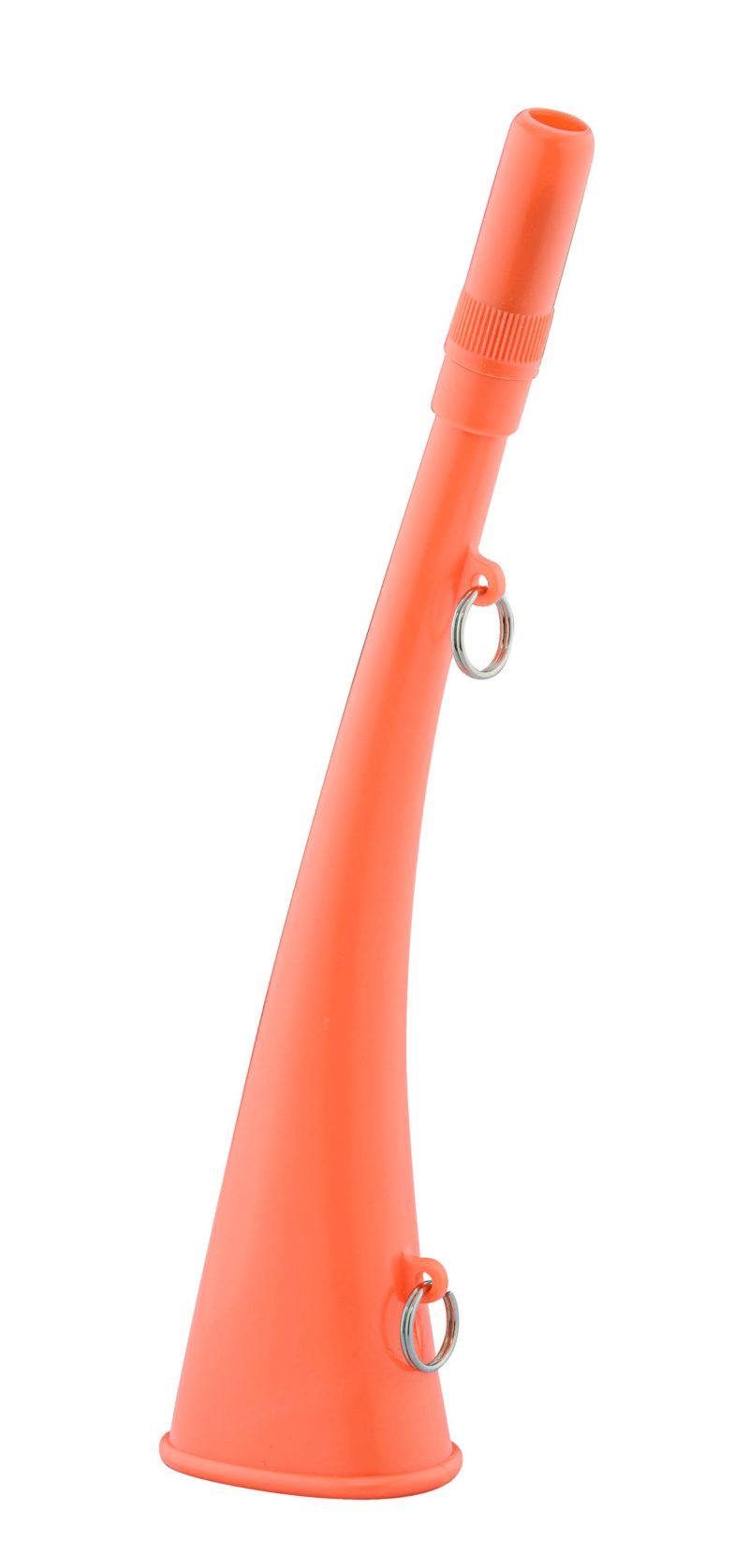 Corne d'appel 25 cm ABS orange fluo - Elless