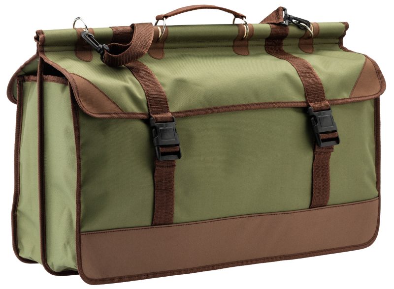 Sac de battue vert/marron en toile - Country