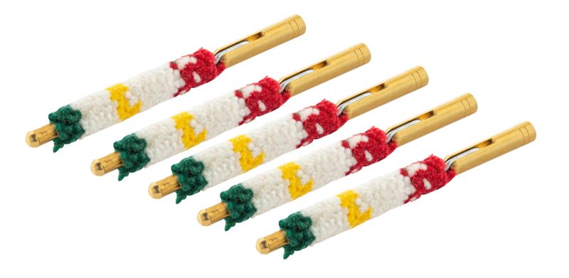 Grands écouvillons en laine Cal.7 à 11 mm - M5 fem.