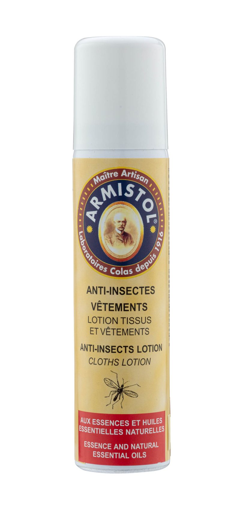 Anti-insectes  Armistol pour vêtements aux huiles essentielles