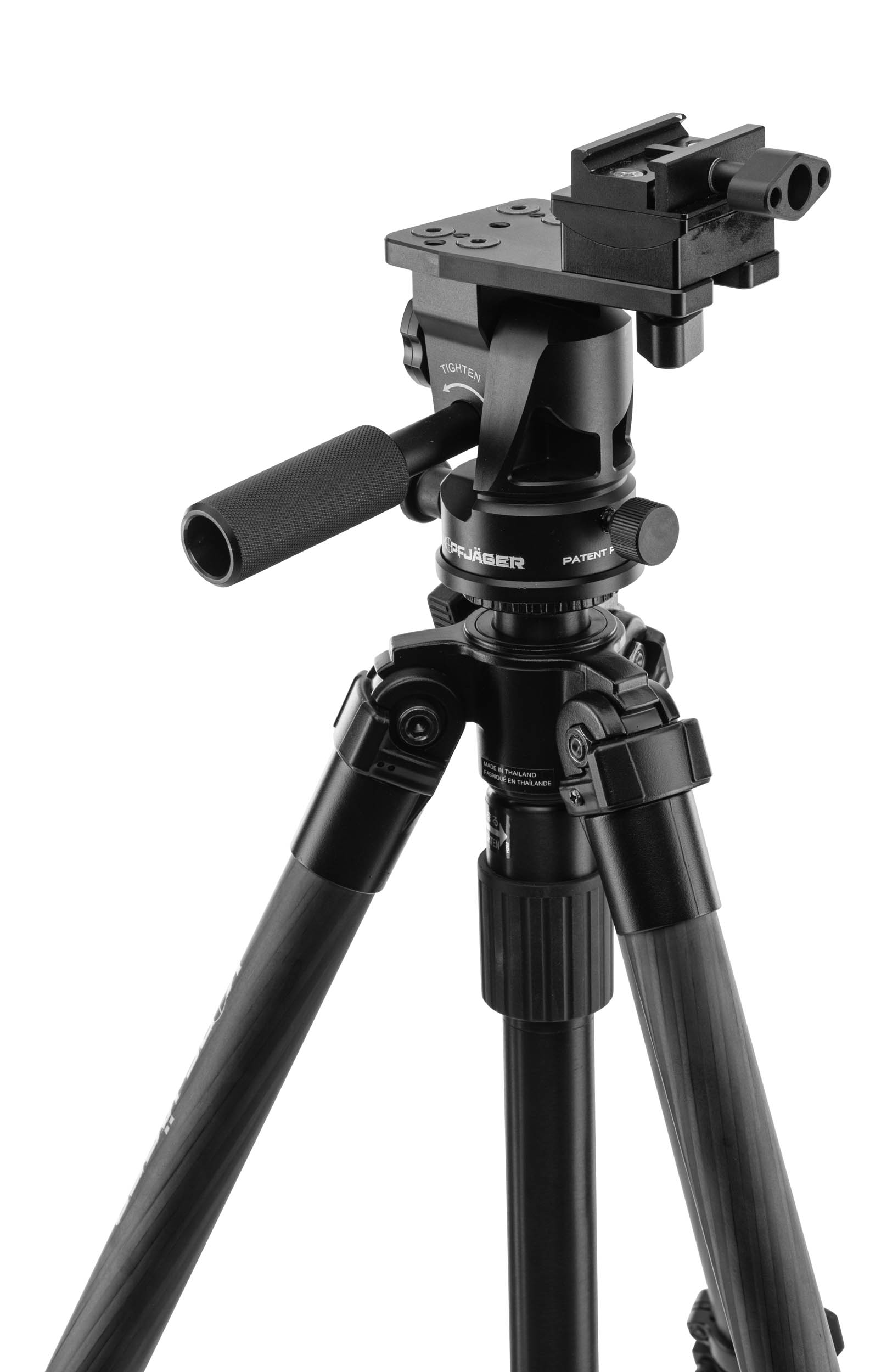 Combo Trépied de tir KJI K800 Carbone avec montage REAPER Rail Picatinny – Image 8