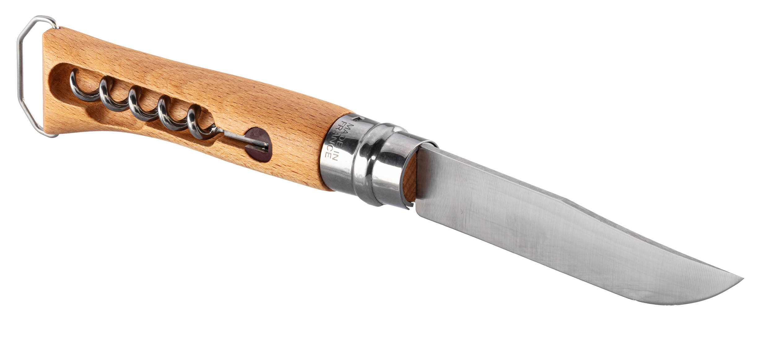 Couteau Opinel numéro 10 - décapsuleur tire-bouchon – Image 5