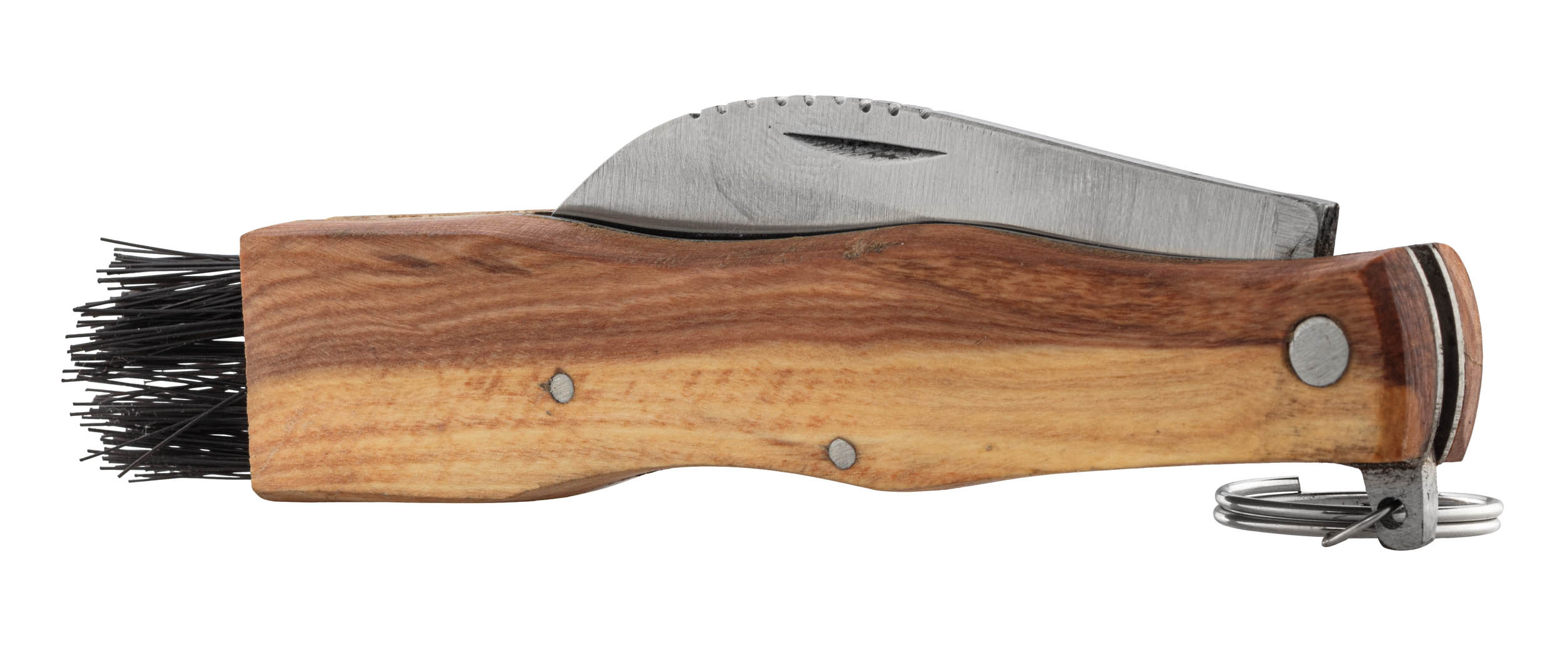 Couteau de cueilleur en bois d’olivier avec anneau – Image 2