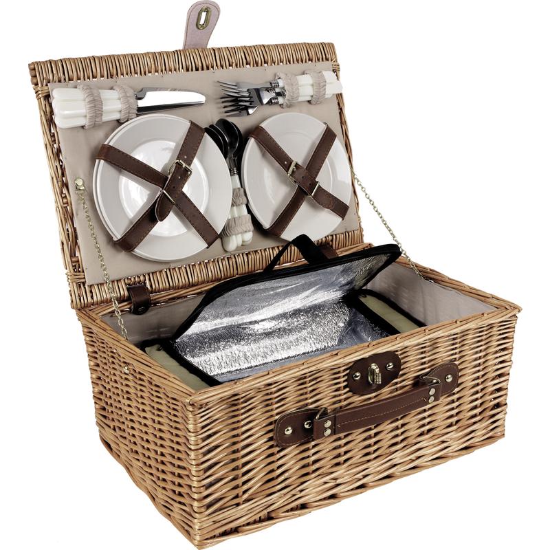 Valise pique-nique isotherme 4 personnes (porcelaine)