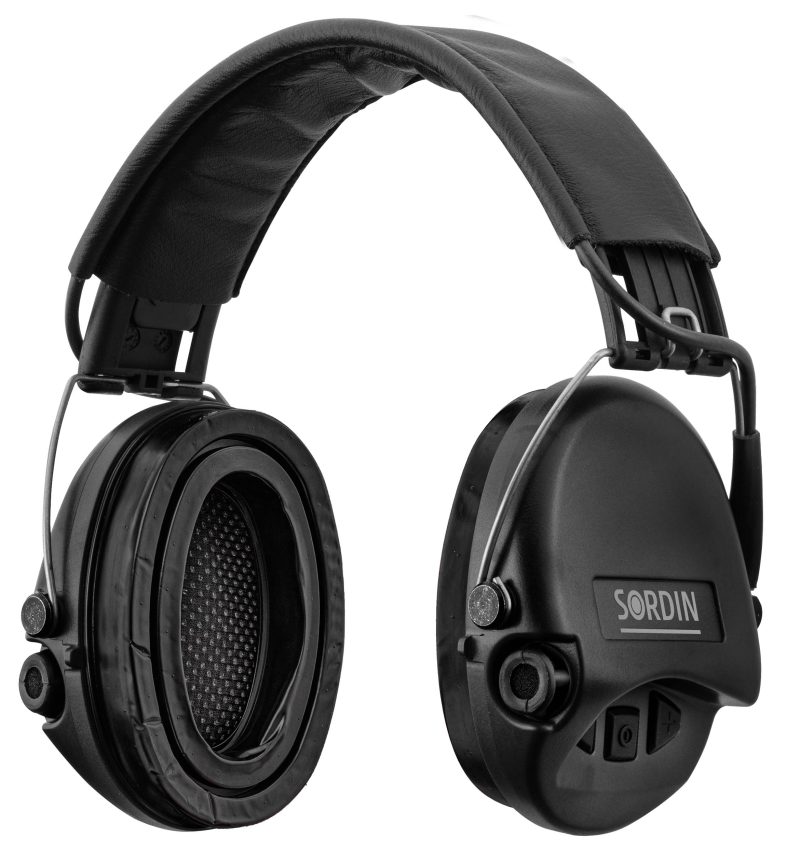 Casque actif SUPREME PRO NOIR - SORDIN + Coussinets gel