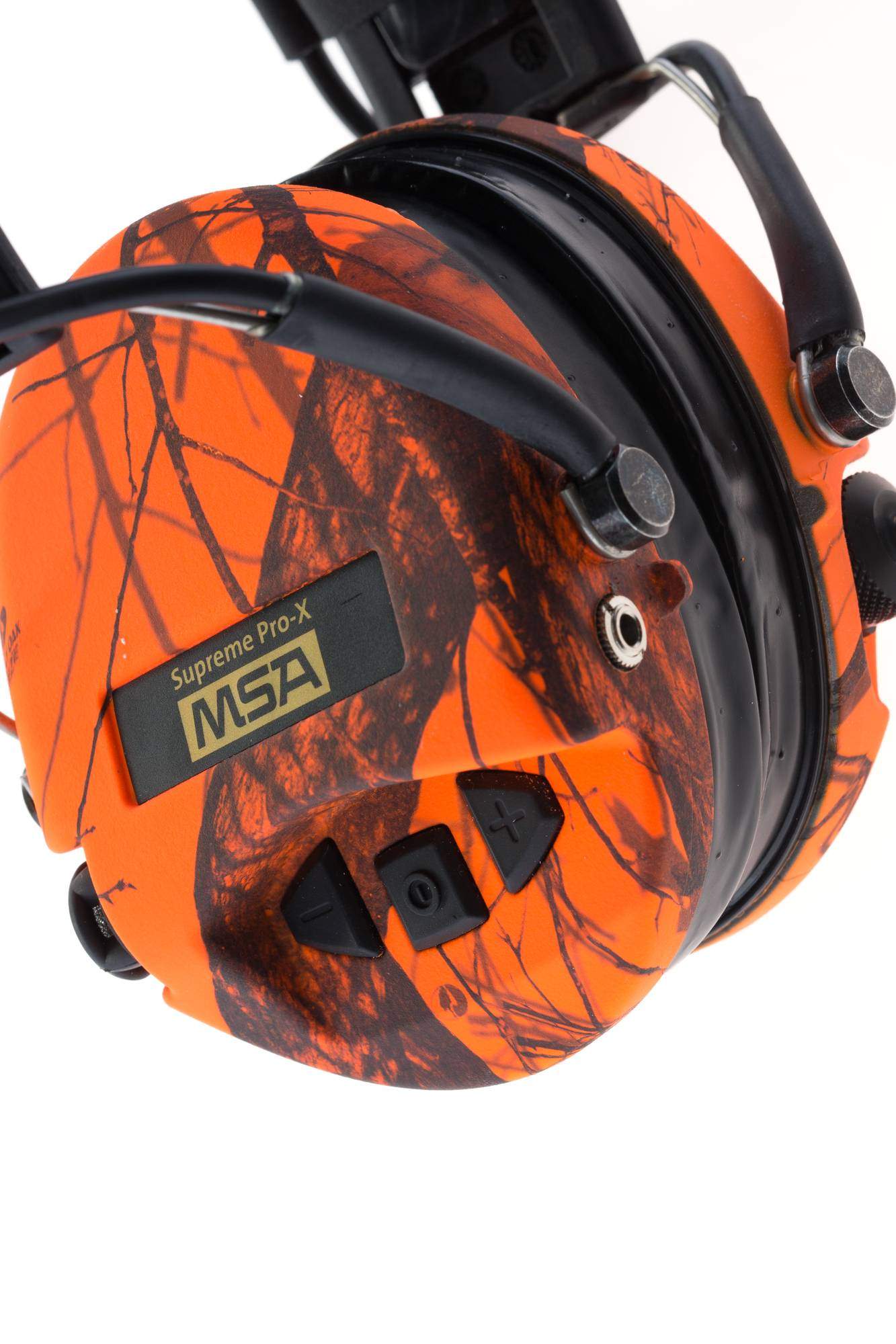 Casque audio amplifié MSA SUPREME PRO X Camo Orange – Image 4