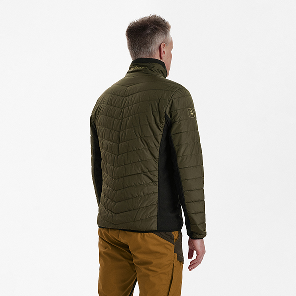 Deerhunter Moor Padded Veste with softshell Adventure vert