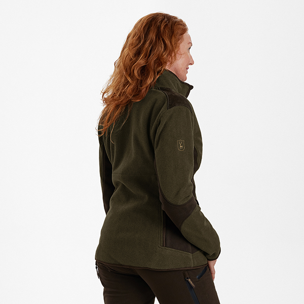 Deerhunter Lady Pam Bonded Fleece Veste Graphite vert
