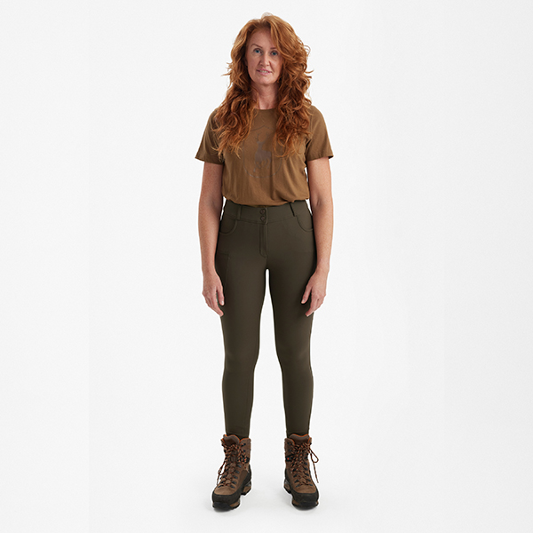 Deerhunter Lady Hunting Tights Palm vert – Image 2