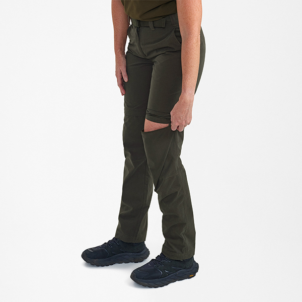 Deerhunter Lady Slogen convertible (Zip-Off) Pantalon couleur bois – Image 3