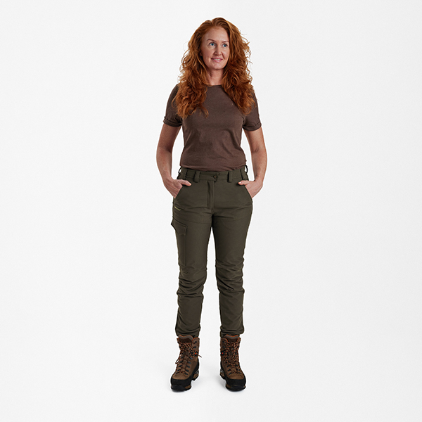 Deerhunter Lady Ann Extreme Pantalon bootcut with membrane Palm vert – Image 2