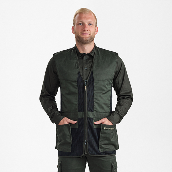 Deerhunter Atlas Mesh Shooting Waistcoat couleur bois – Image 3