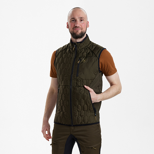 Deerhunter Mossdale Quilted Waistcoat Forest vert – Image 3