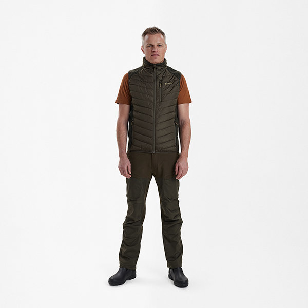 Deerhunter Moor Padded Waistcoat couleur bois – Image 2