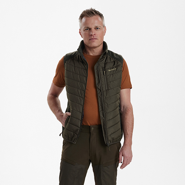 Deerhunter Moor Padded Waistcoat couleur bois – Image 3
