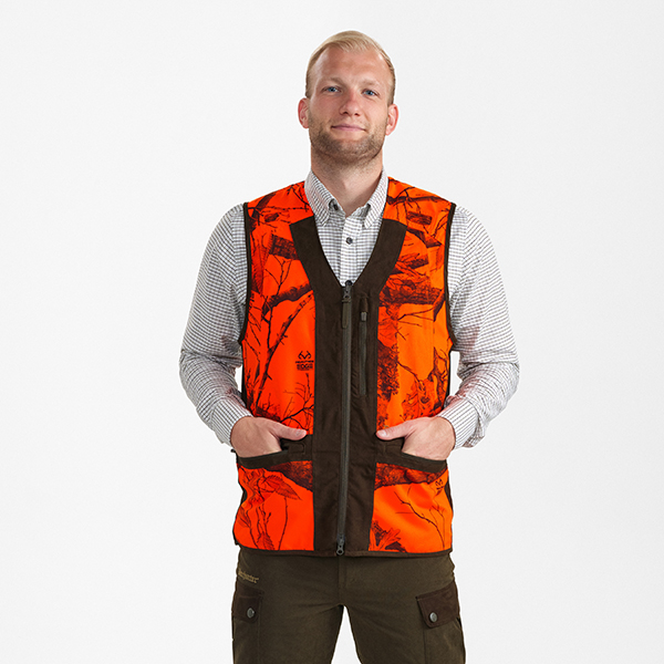 Deerhunter Eagle Waistcoat REALTREE EDGE® ORANGE – Image 3