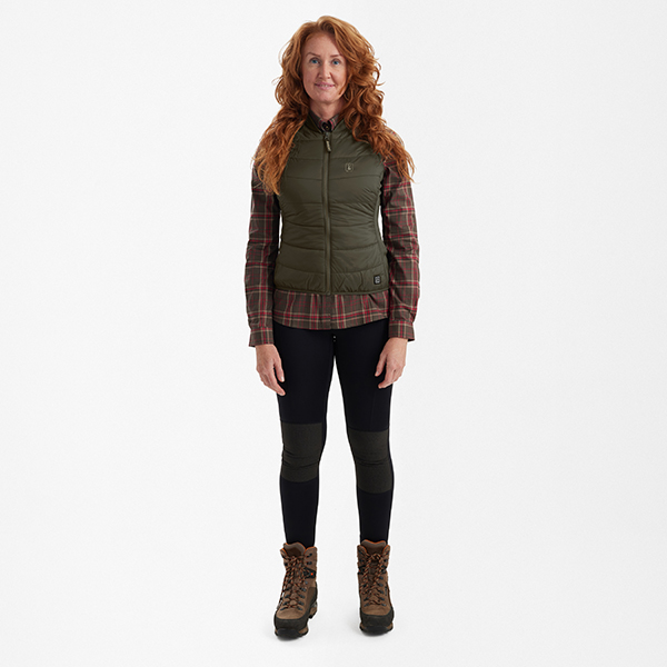 Deerhunter Lady Heat Inner Waistcoat Deep vert – Image 2