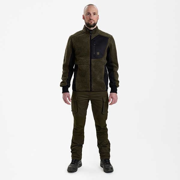 Deerhunter Rogaland Fiber Pile Veste Adventure vert – Image 2