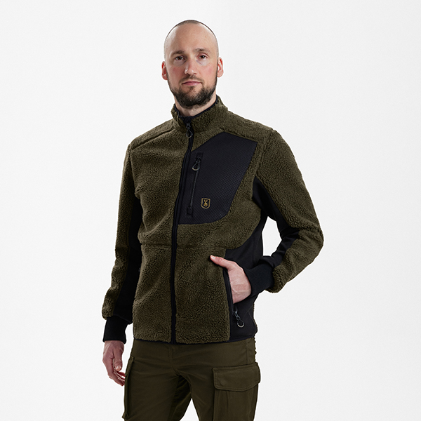 Deerhunter Rogaland Fiber Pile Veste Adventure vert – Image 3