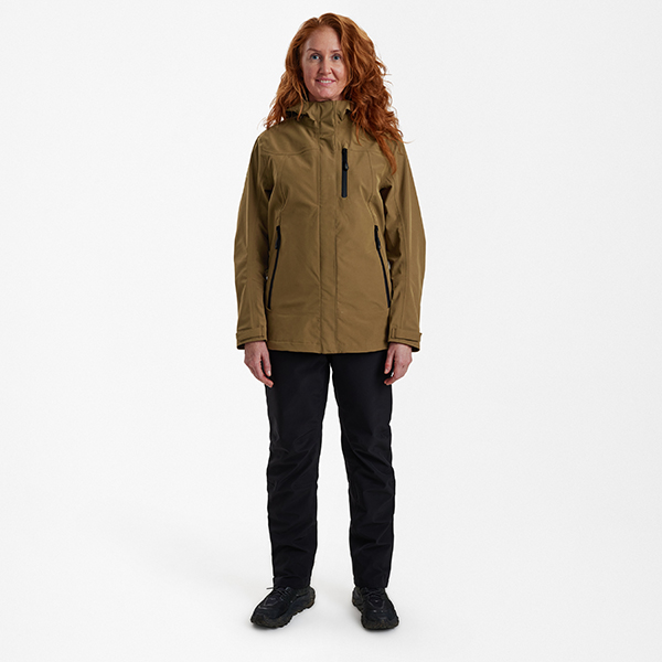 Deerhunter Lady Sarek Shell Veste with hood Butternut – Image 2