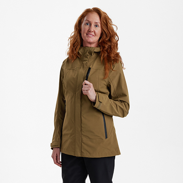 Deerhunter Lady Sarek Shell Veste with hood Butternut – Image 3
