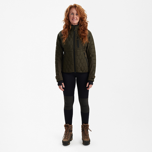 Deerhunter Lady Mossdale Quilted Veste Forest vert – Image 2