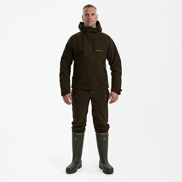 Deerhunter PRO Gamekeeper Veste - short couleur tourbe – Image 2