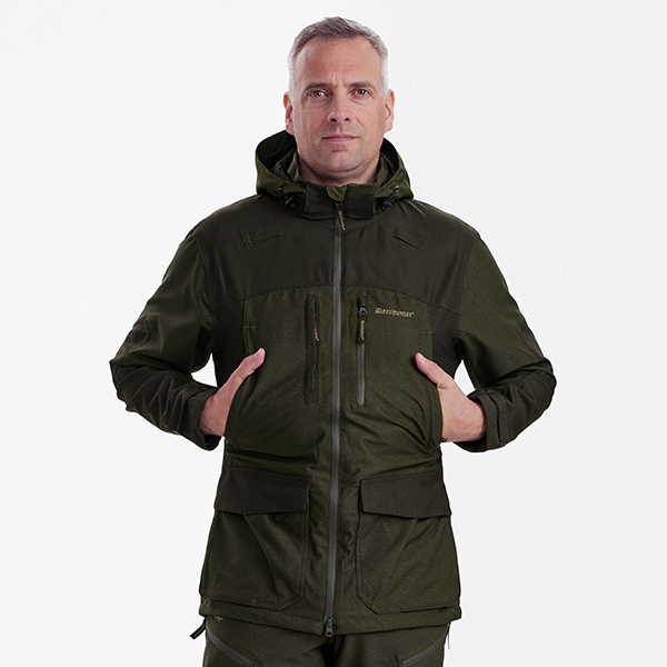 Deerhunter Chasse Veste Olive Night melange – Image 3