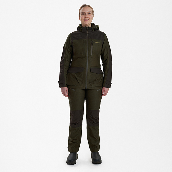 Deerhunter Lady Chasse Veste Olive Night melange – Image 2