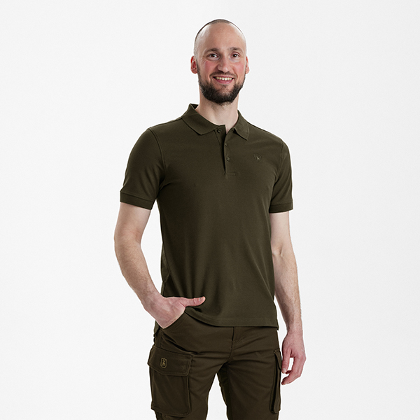 Deerhunter Harris Polo Chemise Deep vert – Image 3