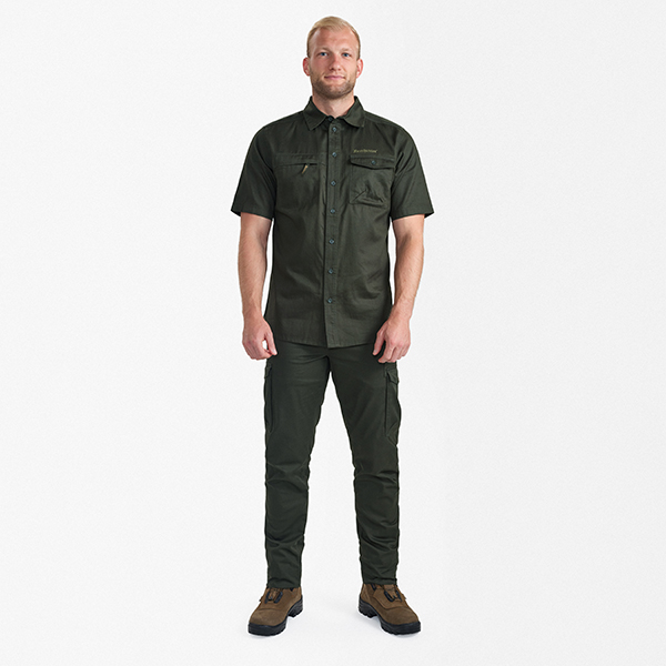 Deerhunter Atlas Chemise S/S couleur bois – Image 2