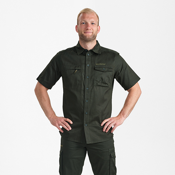 Deerhunter Atlas Chemise S/S couleur bois – Image 3