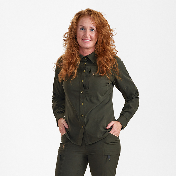 Deerhunter Lady Canopy Chemise Forest vert – Image 3