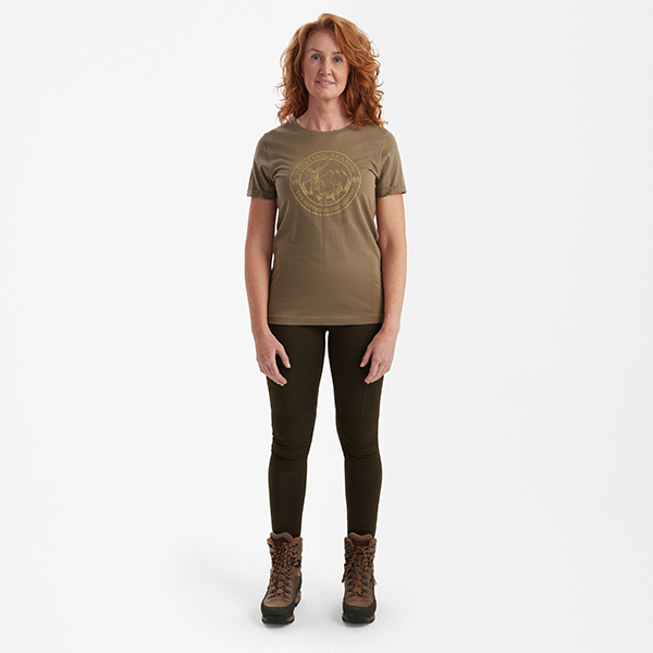 Deerhunter Lady Ella T-shirt Driftwood – Image 2