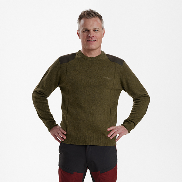Deerhunter Sheffield Knit with O-neck Cypress – Image 3