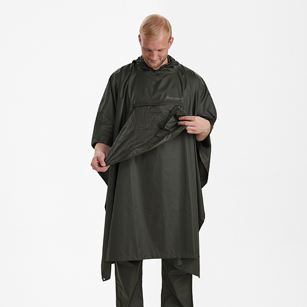 Deerhunter Survivor Rain Poncho couleur bois/L – Image 3
