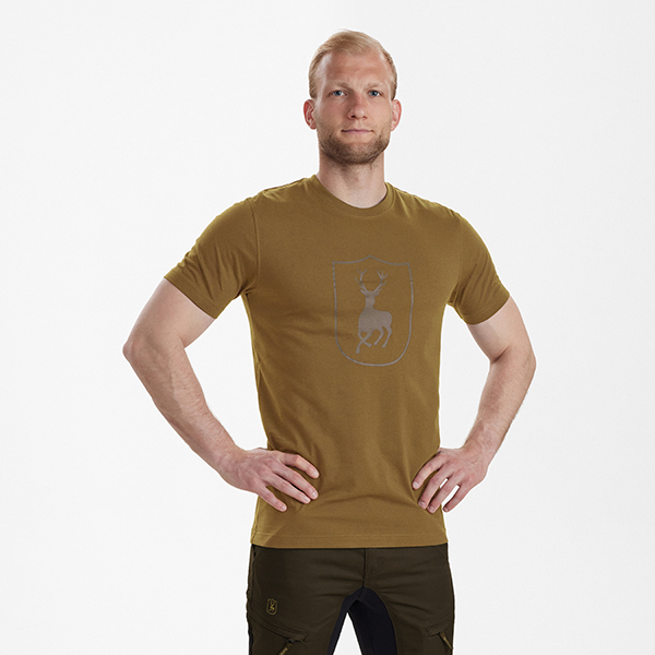 Deerhunter Logo T-shirt Butternut – Image 3