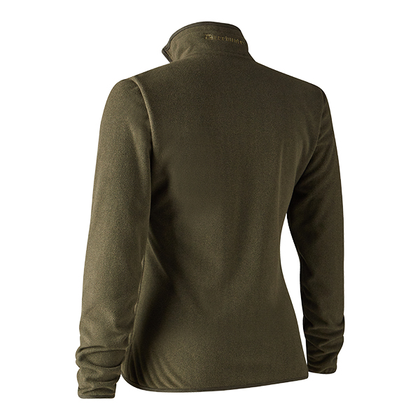 Deerhunter Lady Pam Bonded Fleece Veste - reversible Orange – Image 5