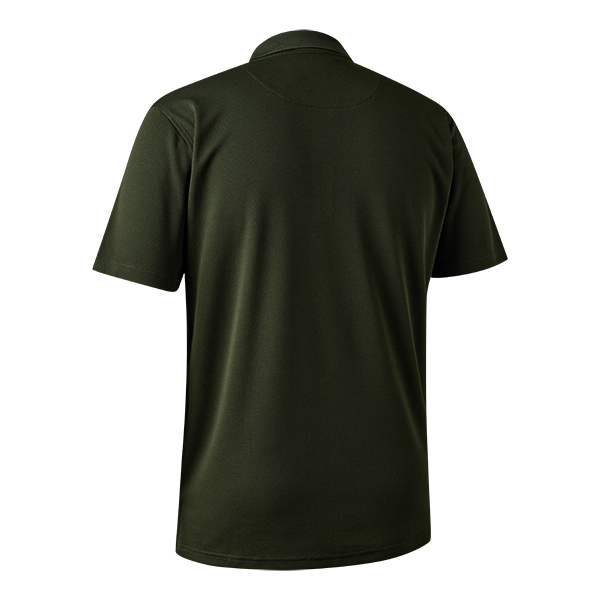 Deerhunter Climate Polo Chemise with 37.5® Technology Forest Ember