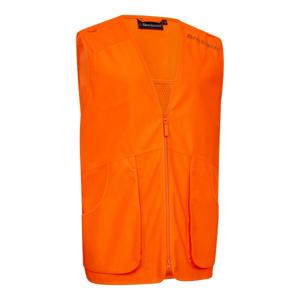 Deerhunter Hunting Mesh Safety Waistcoat Safety Orange – Image 2