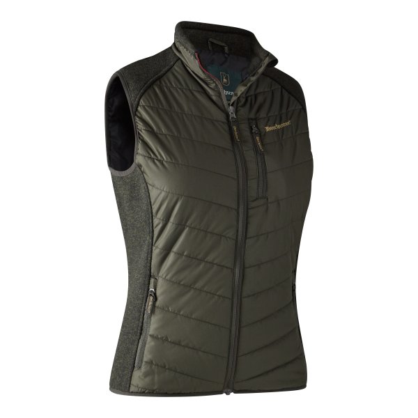 Deerhunter Lady Caroline Padded Waistcoat couleur bois – Image 5