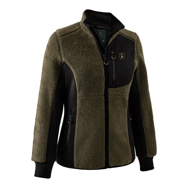 Deerhunter Lady Roja Fiber Pile Veste Adventure vert – Image 5