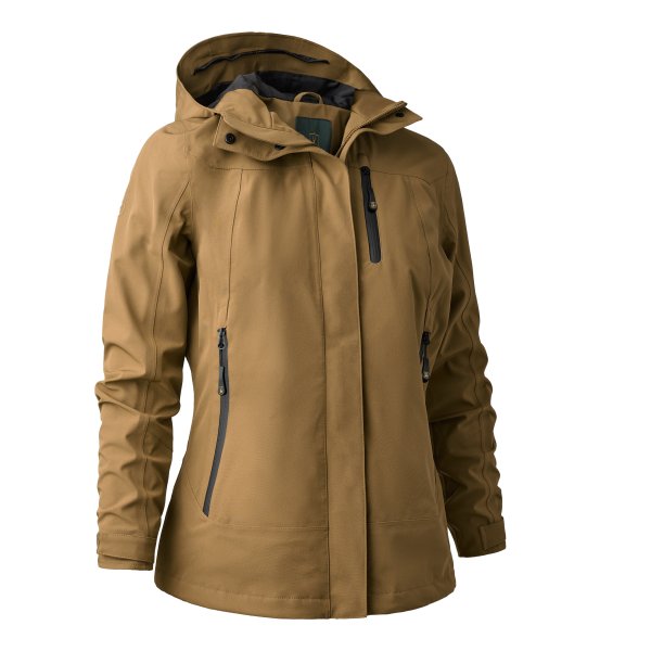 Deerhunter Lady Sarek Shell Veste with hood Butternut – Image 5
