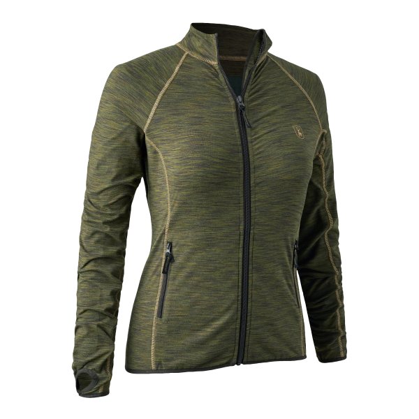 Deerhunter Lady Insulated Fleece vert Melange – Image 5