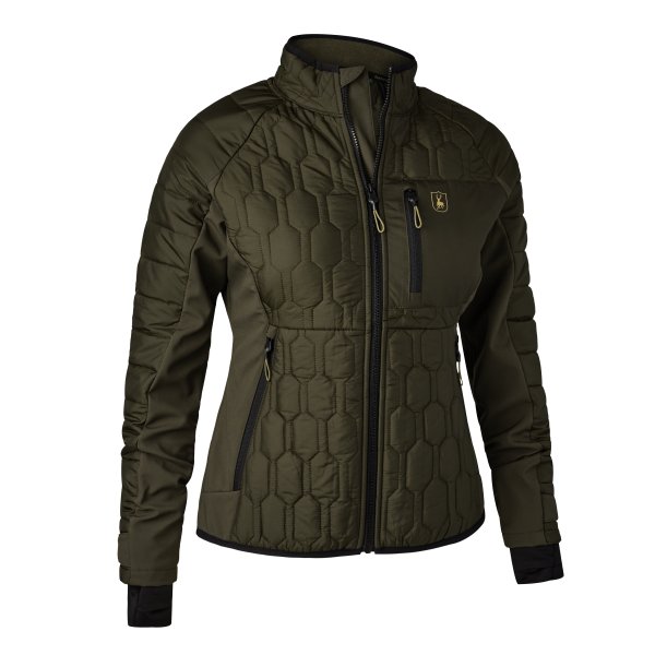 Deerhunter Lady Mossdale Quilted Veste Forest vert – Image 5
