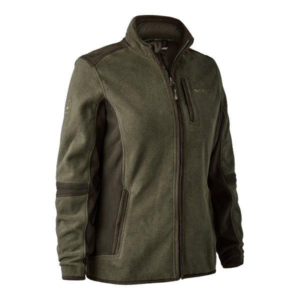 Deerhunter Lady Pam Bonded Fleece Veste Graphite vert – Image 5