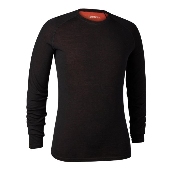 Deerhunter Quinn Merino Undershirt Black Oak – Image 5