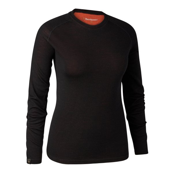 Deerhunter Lady Quinn Merino Undershirt Black Oak – Image 5